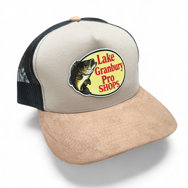Lake Granbury Pro Shops Hat – 5-Panel Suede Brim