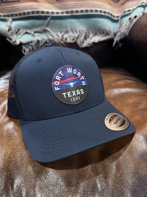 Fort Worth 1849 Gonia Curved Bill Navy