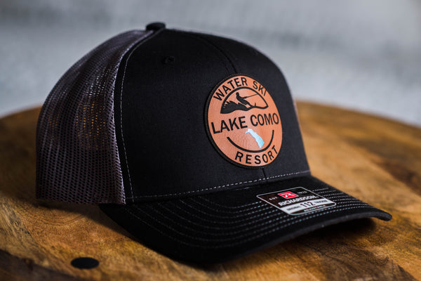 Lake Como Ski Resort Black Solid