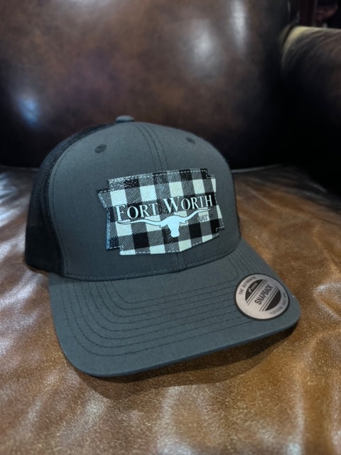 Fort Worth Black and White plaid