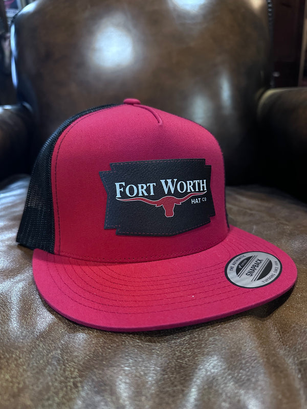 Fort Worth Molly Red Flat Bill