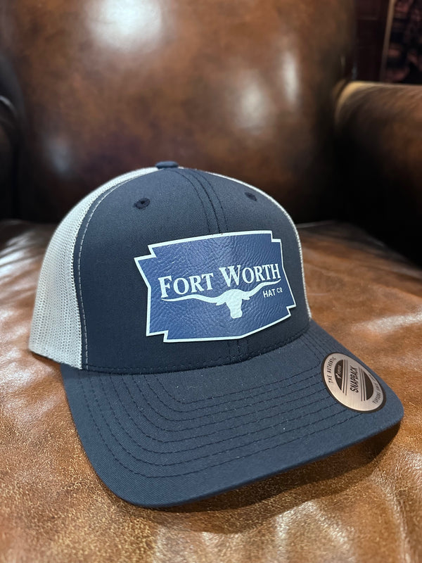 Fort Worth Molly Blue & White