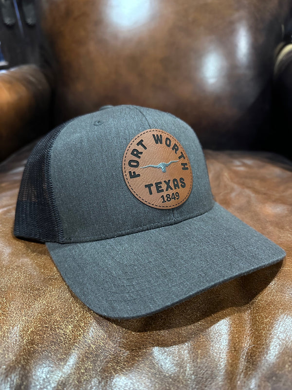 Fort Worth 1849 Leather & Charcoal Molly