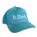 Ft. Worth Teal Suede