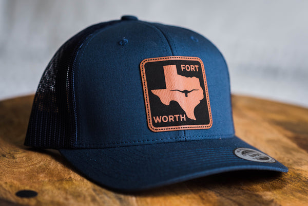 Fort Worth Farm Road Molly Leather Navy Blue