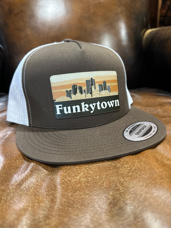 Funkytown Brown Flat Bill