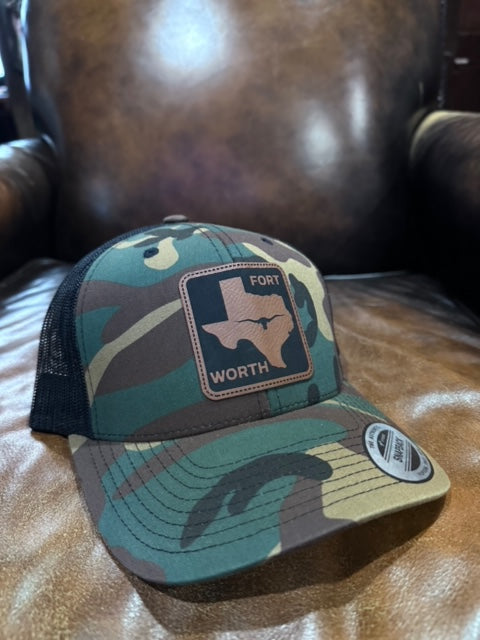 Fort Worth Farm Road Molly Leather Camo