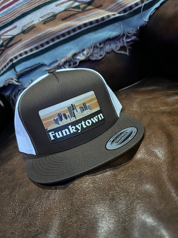 Funkytown Brown Flat Bill